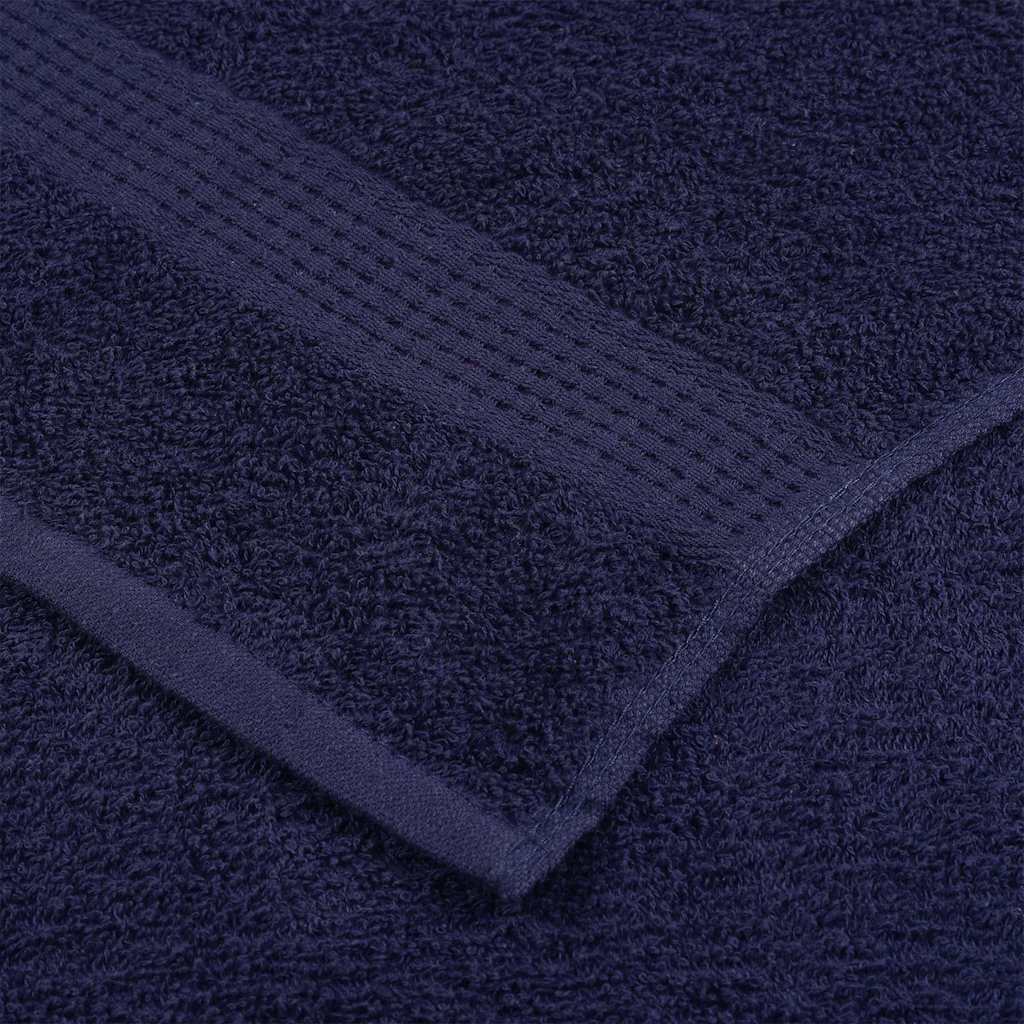 Duschtücher FROGN 10 Stk. Marineblau 70x140 cm 360 g/m²