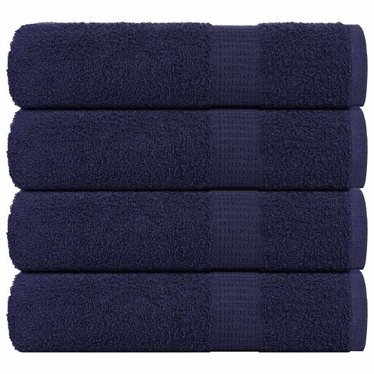 Badetücher FROGN 4-teilig Marineblau 100x150 cm 360 g/m²