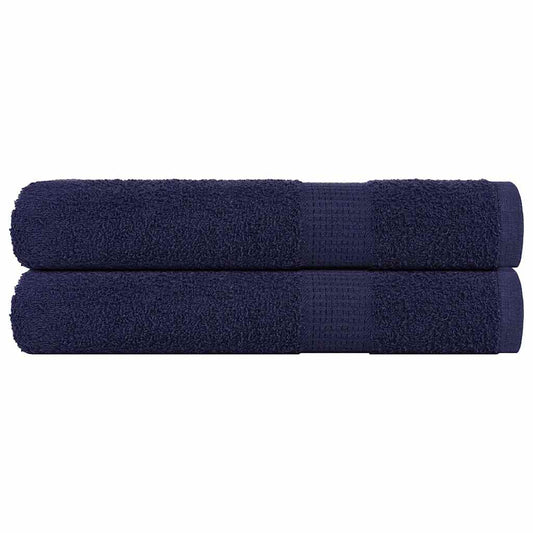 Handtücher FROGN 2 Stk. Marineblau 100x200 cm 360 g/m²