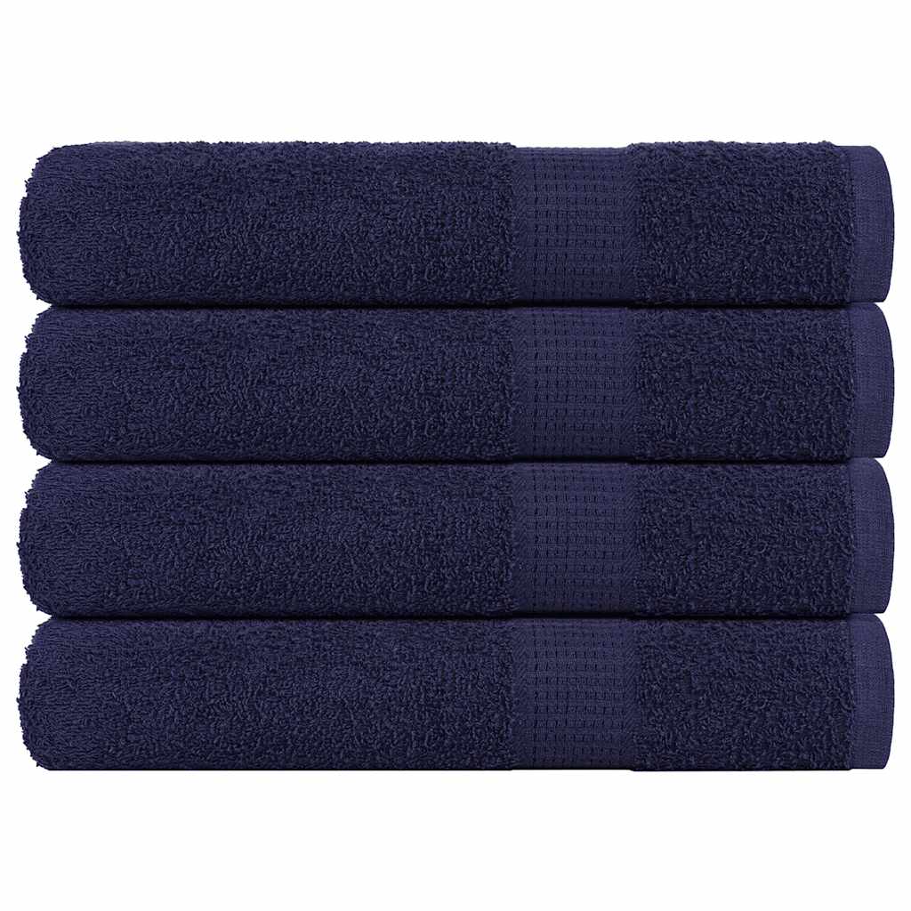 Handtücher FROGN 4 Stk. Marineblau 100x200 cm 360 g/m²