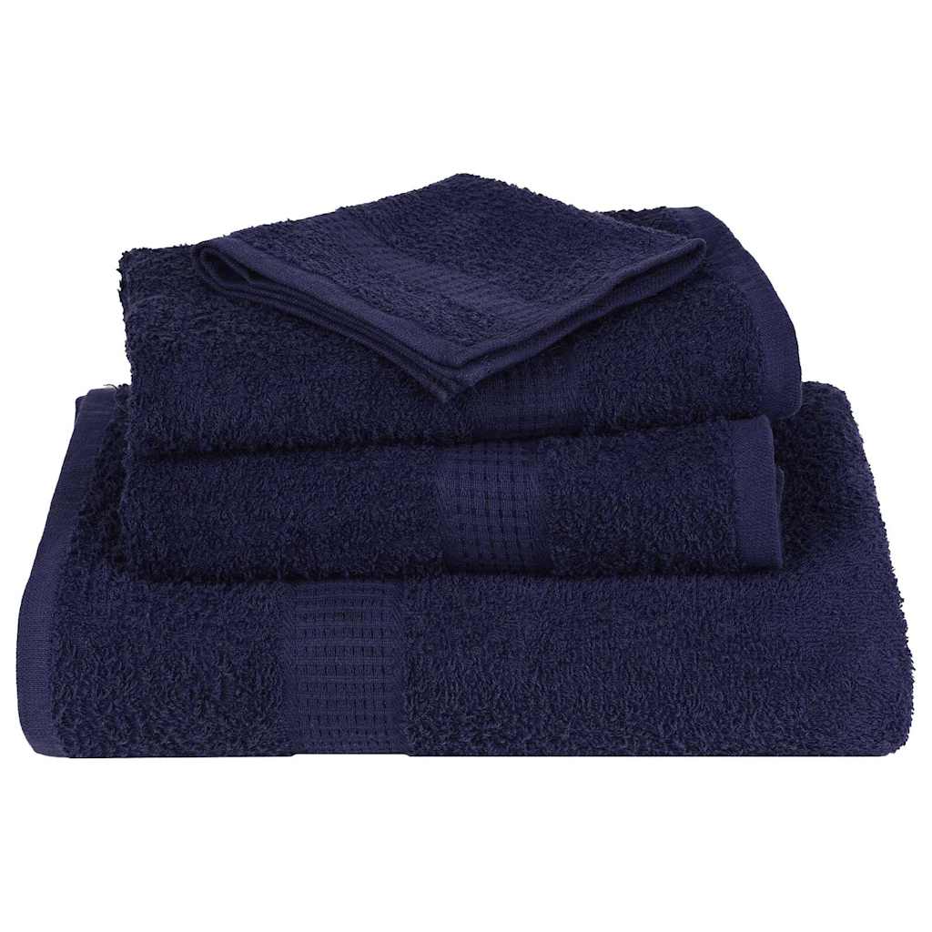 Handtücher FROGN 4 Stk. Marineblau 100x200 cm 360 g/m²
