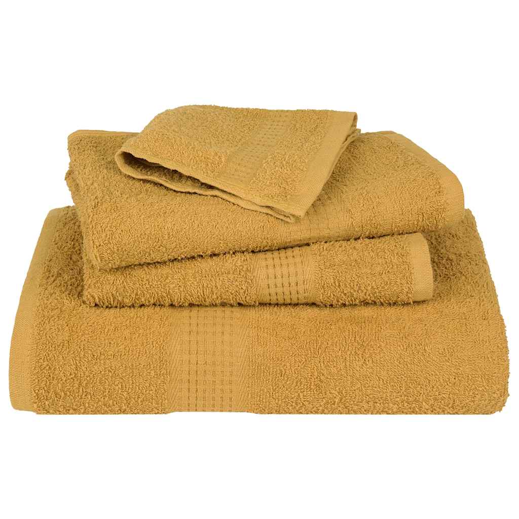 Waschtücher FROGN 2 Stk. Gold 30x30 cm 360 g/m²
