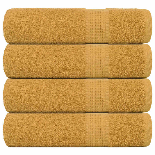 Handtücher FROGN 4 Stk. Gold 50x100 cm 360 g/m²