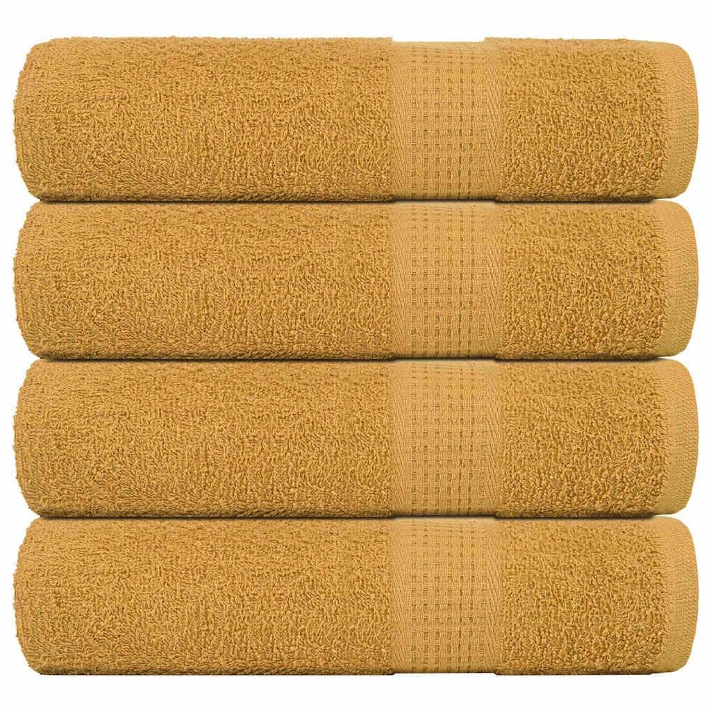 Draps de douche FROGN 4 p. Or 70x140 cm 360 g/m²