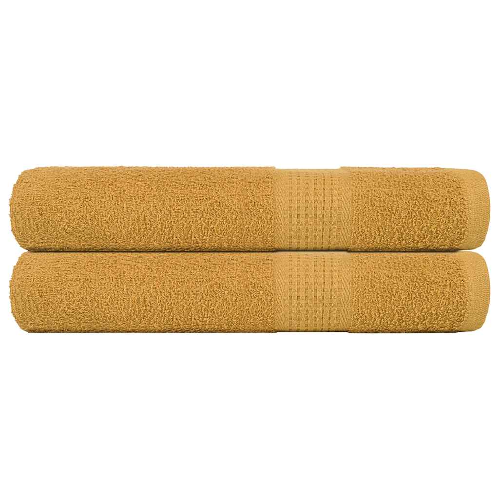 Serviettes FROGN 2 p. Or 100x200 cm 360 g/m²