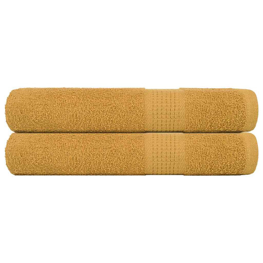 Handtücher FROGN 2 Stk. Gold 100x200 cm 360 g/m²