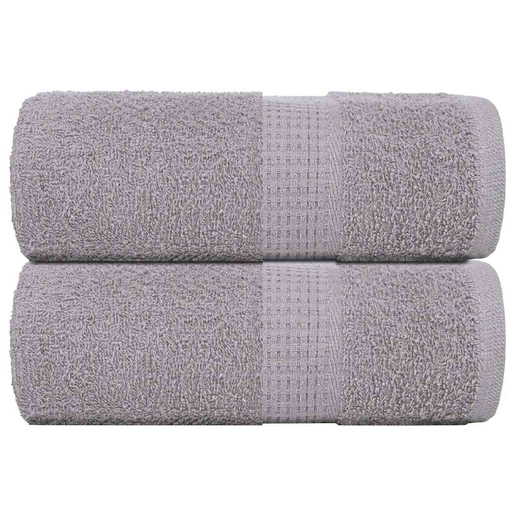 Washcloths FROGN 2 pcs Grey 30x30 cm 360 gsm