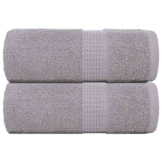 Waschtücher FROGN 2 Stk. Grau 30x30 cm 360 g/m²