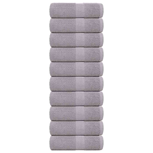 Waschtücher FROGN 10 Stk. Grau 30x30 cm 360 g/m²