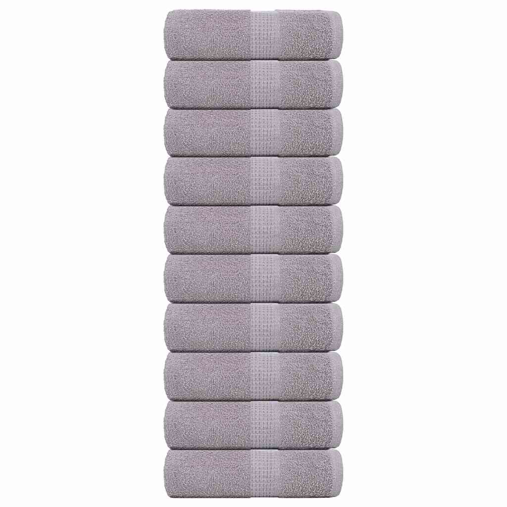 Serviettes d'invités FROGN 10 p. Gris 30x50 cm 360 g/m²