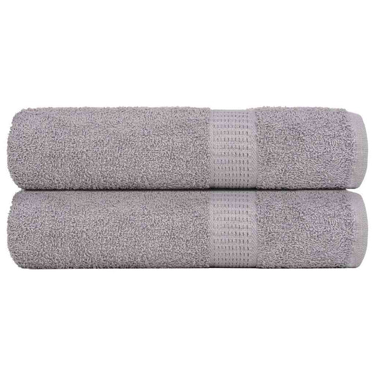 Handtücher FROGN 2 Stk. Grau 50x100 cm 360 g/m²