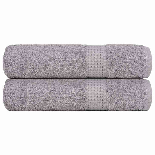 Duschtücher FROGN 2 Stk. Grau 70x140 cm 360 g/m²
