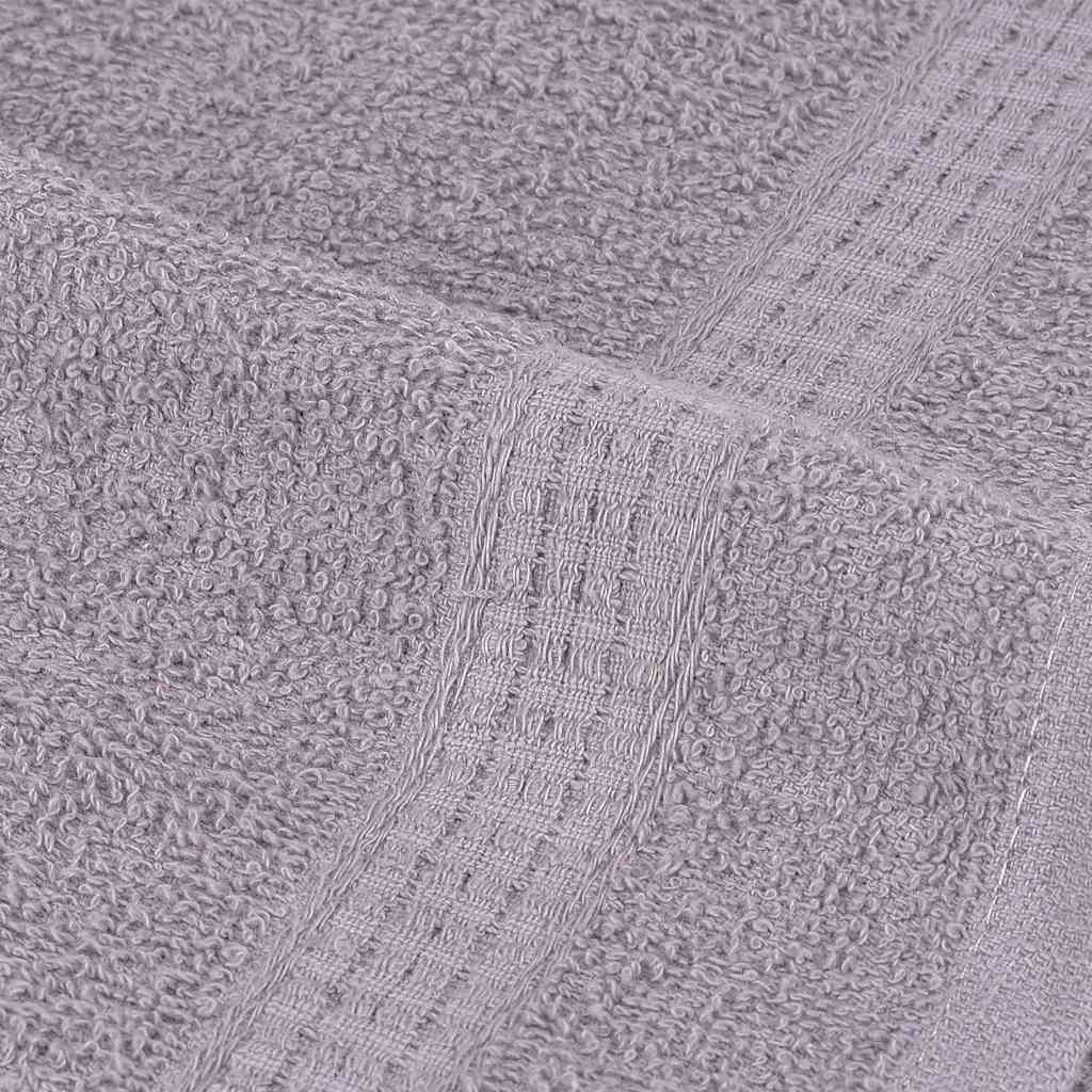 Draps de douche FROGN 10 pièces Gris 70x140 cm 360 g/m²