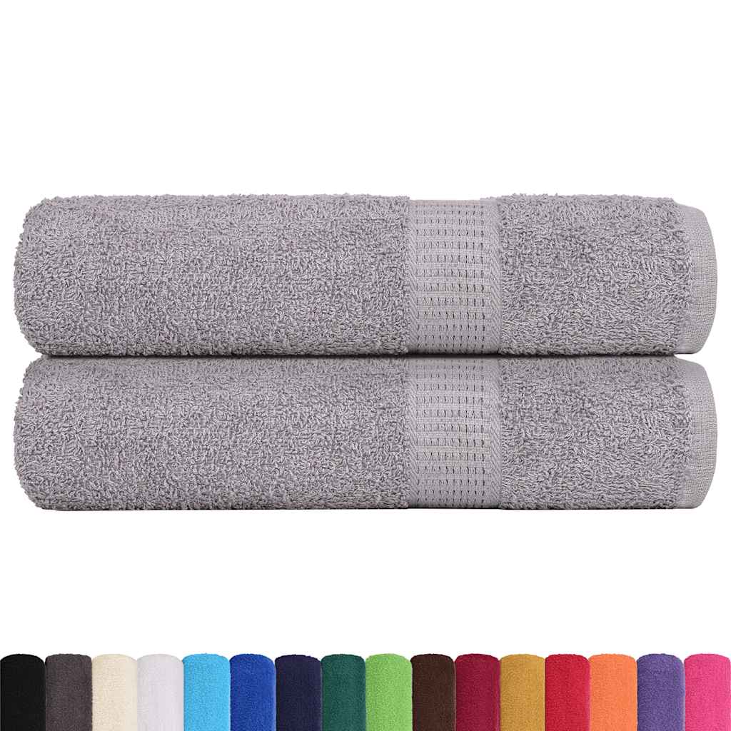 Towels FROGN 2 pc. Grey 100x150 cm 360 g/m²
