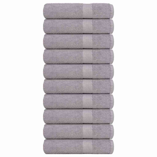 Badetücher FROGN 10 Stk. Grau 100x150 cm 360 g/m²