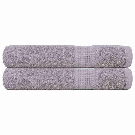 Saunatücher FROGN 2 Stk. Grau 80x200 cm 360 g/m²