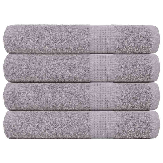 Saunatücher FROGN 4 Stk. Grau 80x200 cm 360 g/m²