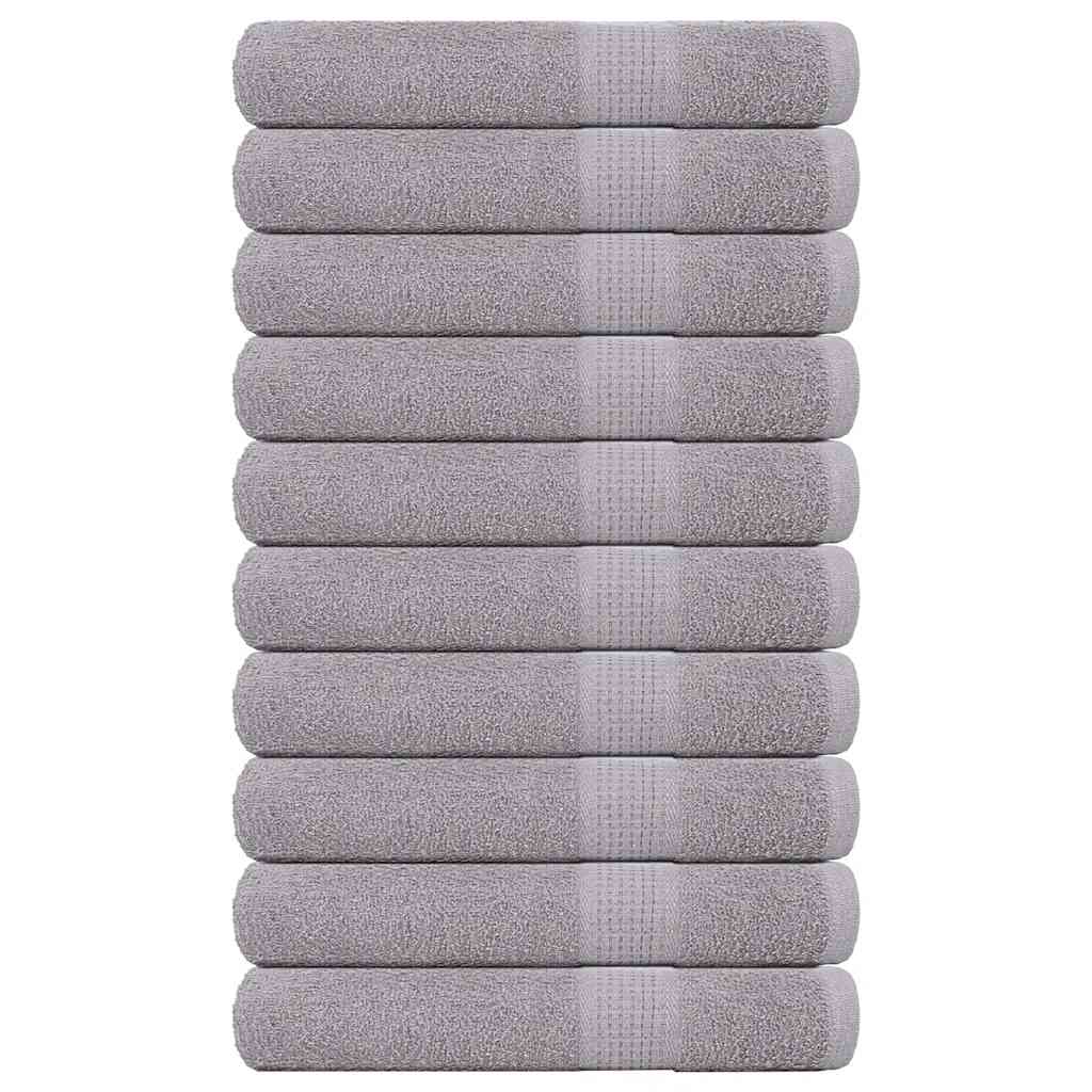 Sauna Towels FROGN 10 pcs. Grey 80x200 cm 360 g/m²