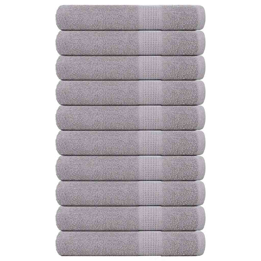 Saunatücher FROGN 10 Stk. Grau 80x200 cm 360 g/m²