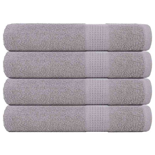 Handtücher FROGN 4 Stk. Grau 100x200 cm 360 g/m²