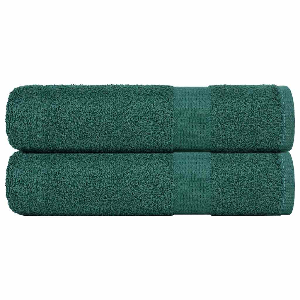 Bath Towels FROGN 2 pcs. Green 70x140 cm 360 gsm