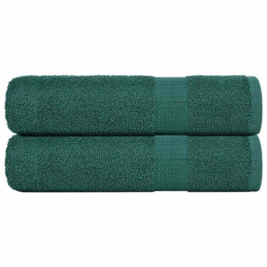 Duschtücher FROGN 2 Stk. Grün 70x140 cm 360 g/m²