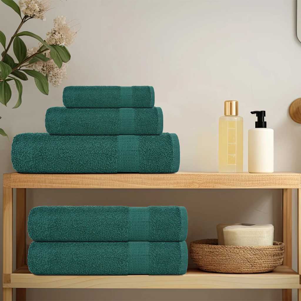 Bath Towels FROGN 2 pcs. Green 70x140 cm 360 gsm