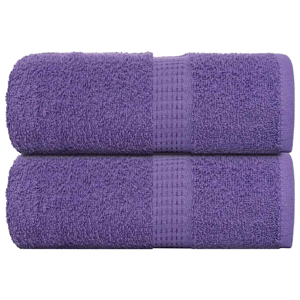 Gants de toilette FROGN 2 pcs Violet 30x30 cm 360 g/m²