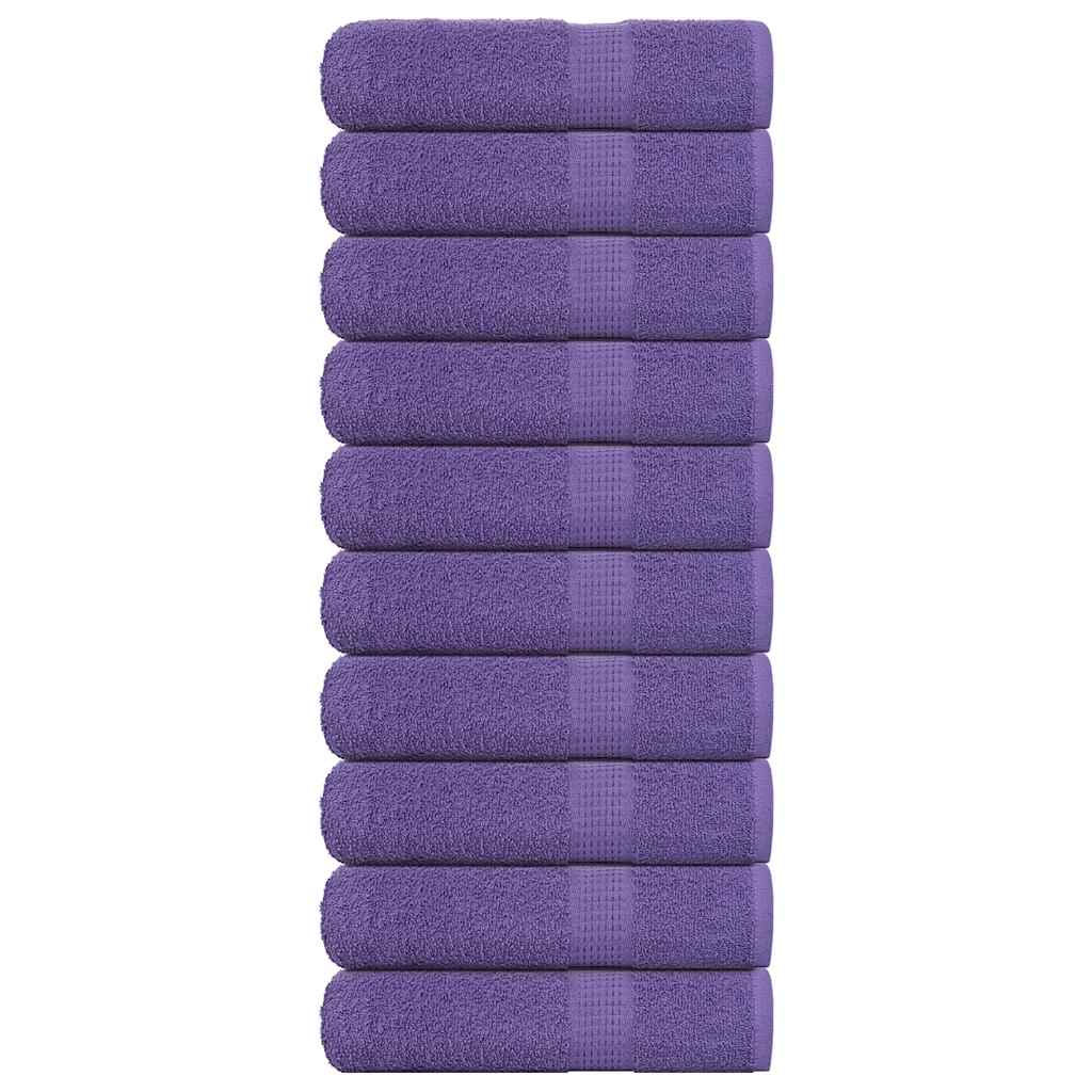 Handtücher FROGN 10 Stk. Lila 50x100 cm 360 g/m²