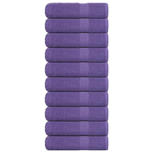 Handtücher FROGN 10 Stk. Lila 50x100 cm 360 g/m²