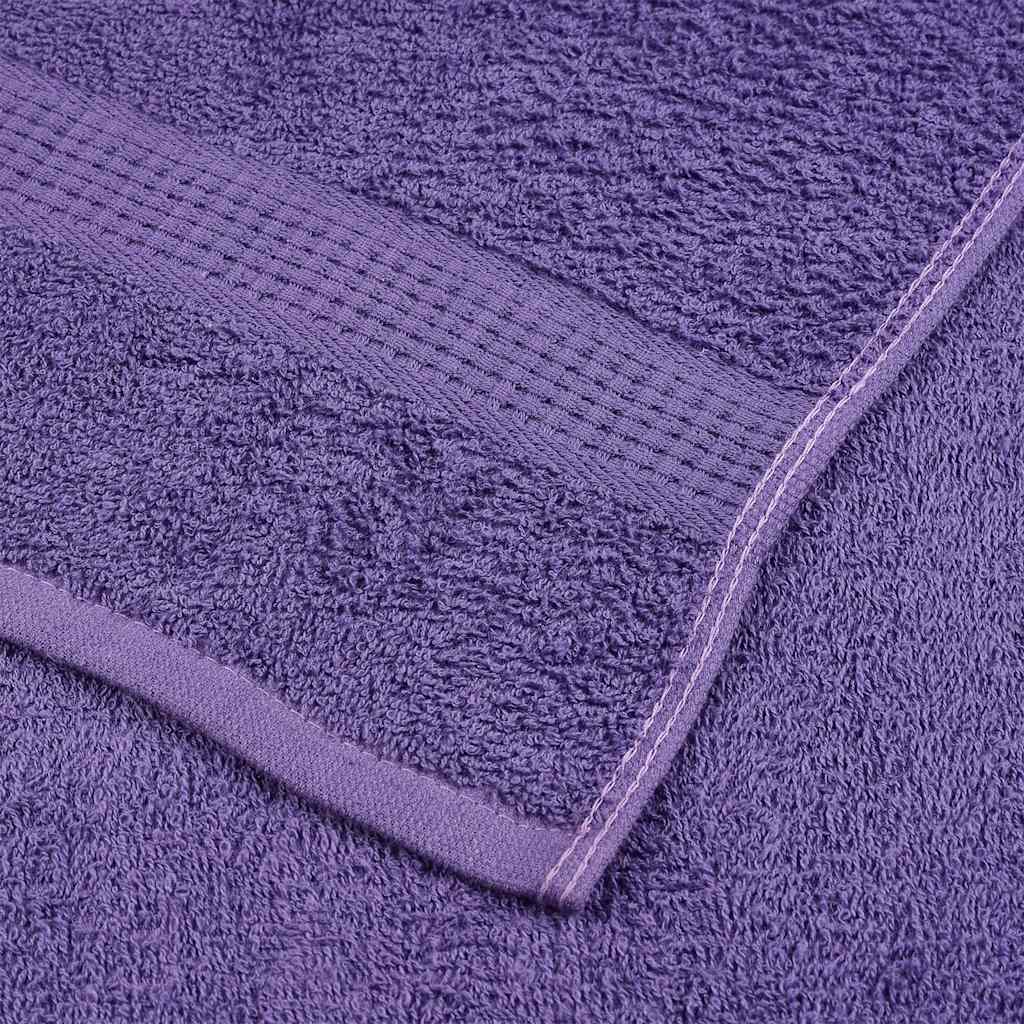 Handtücher FROGN 10 Stk. Lila 50x100 cm 360 g/m²