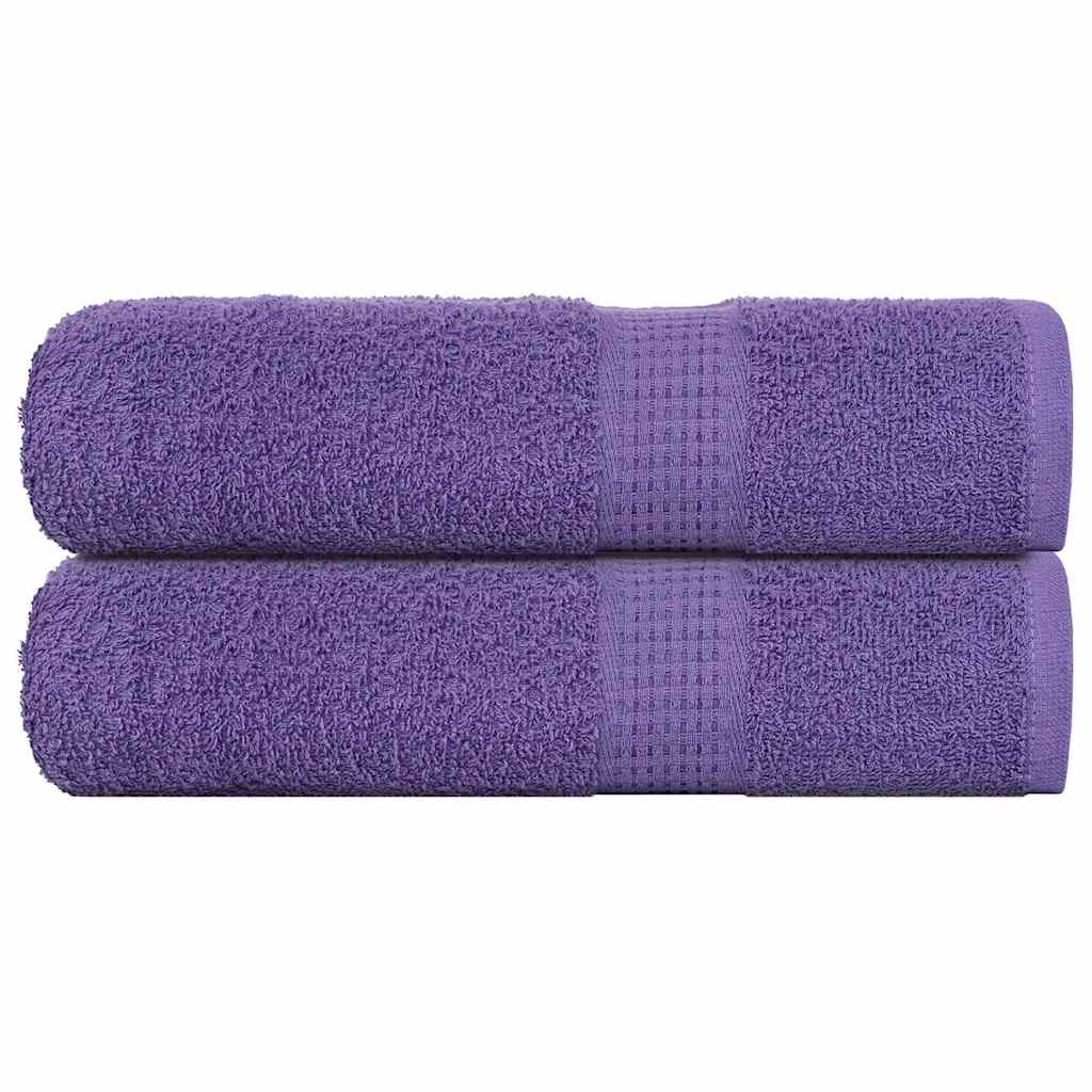 Draps de douche FROGN 2 p. Mauve 70x140 cm 360 g/m²