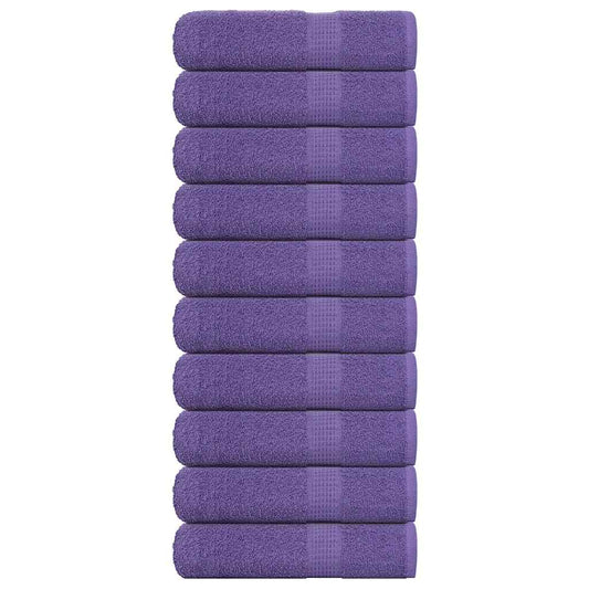 Duschtücher FROGN 10 Stk. Lila 70x140 cm 360 g/m²