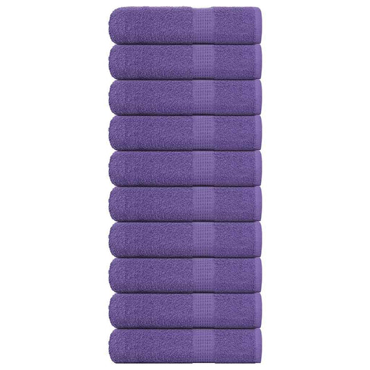 Badetücher FROGN 10 Stk. Lila 100x150 cm 360 g/m²