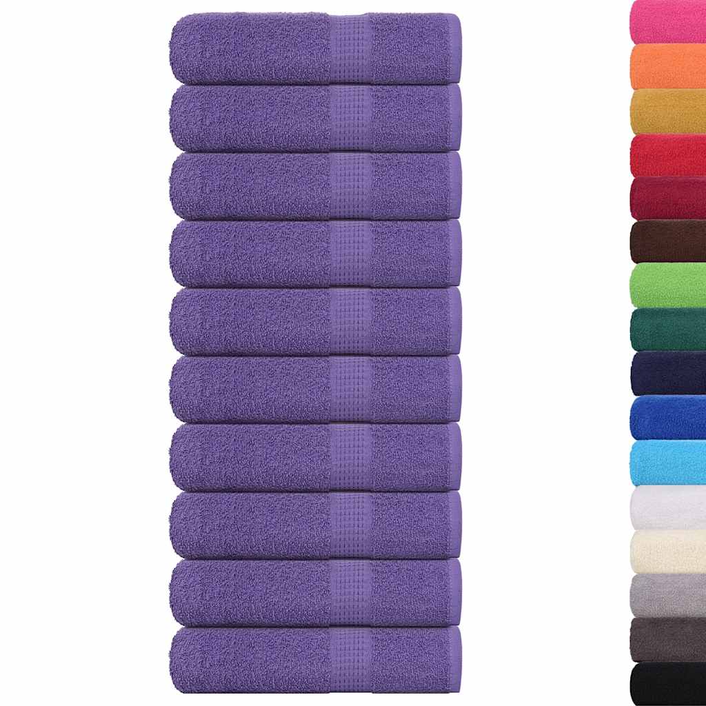 Draps de bain FROGN 10 pces. Mauve 100x150 cm 360 g/m²