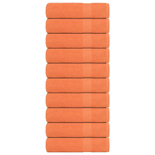 Badetücher FROGN 10 Stk. Orange 100x150 cm 360 g/m²