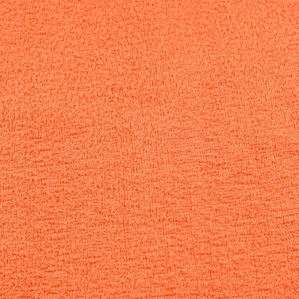 Serviettes de bain FROGN 10 p. Orange 100x150 cm 360 g/m²