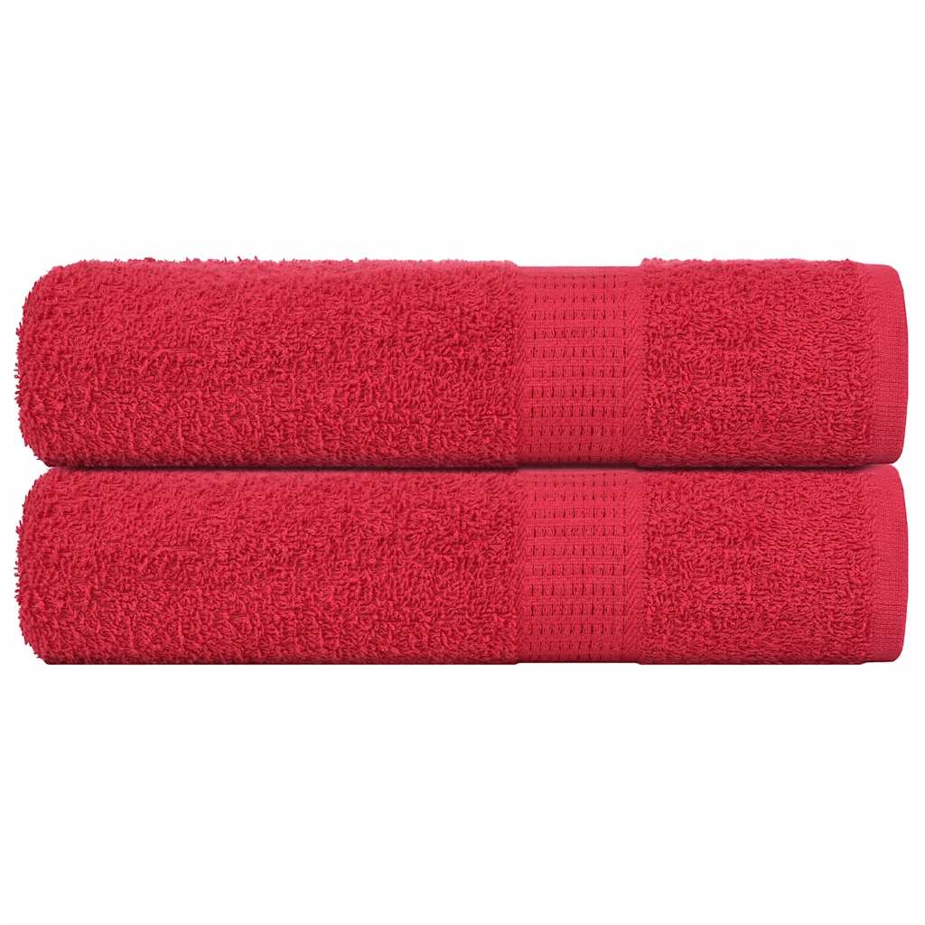 Towels FROGN 2 pc. Red 50x100 cm 360 gsm