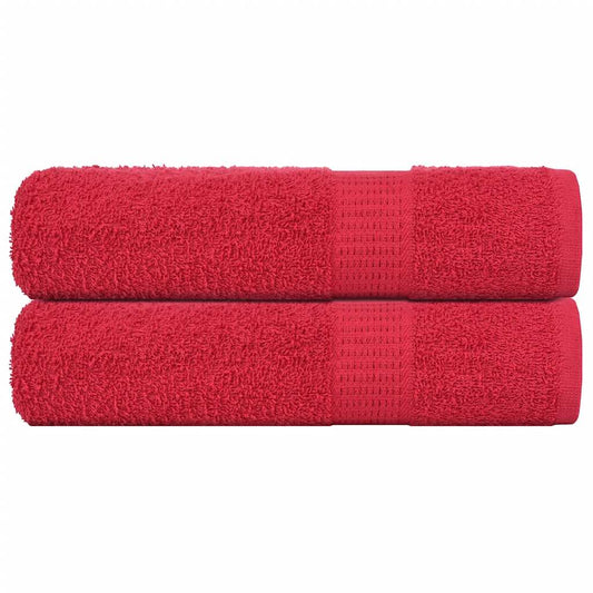 Handtücher FROGN 2 Stk. Rot 50x100 cm 360 g/m²
