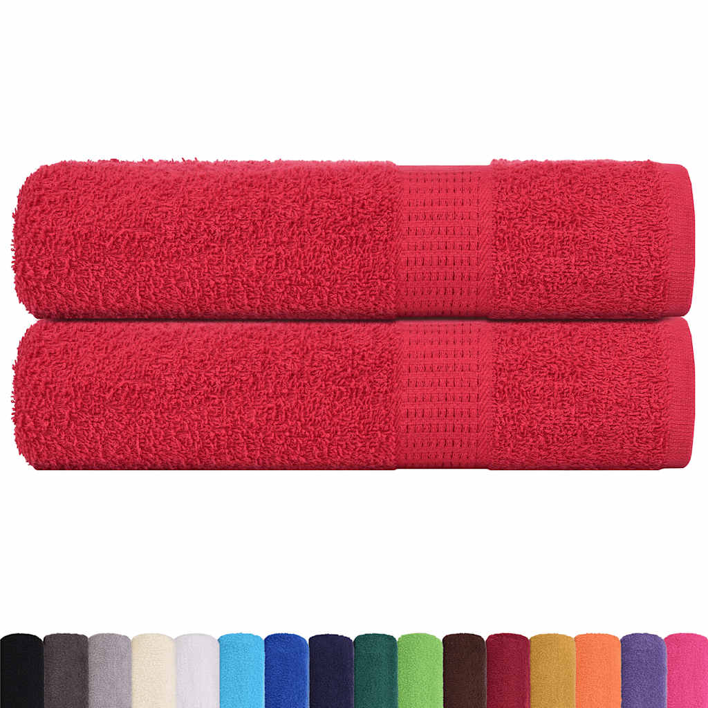 Towels FROGN 2 pc. Red 50x100 cm 360 gsm