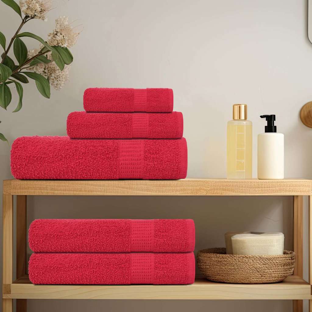 Bath towels FROGN 2 pcs. Red 100x150 cm 360 g/m²