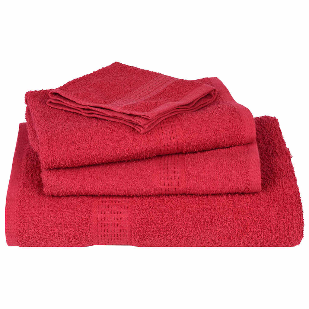Towels FROGN 2 pcs. Red 100x200 cm 360 gsm