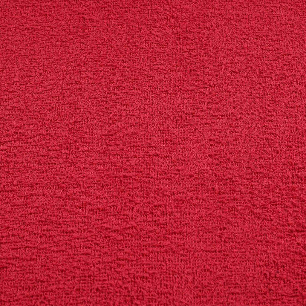 Serviettes FROGN 10 pces Rouge 100x200 cm 360 g/m²
