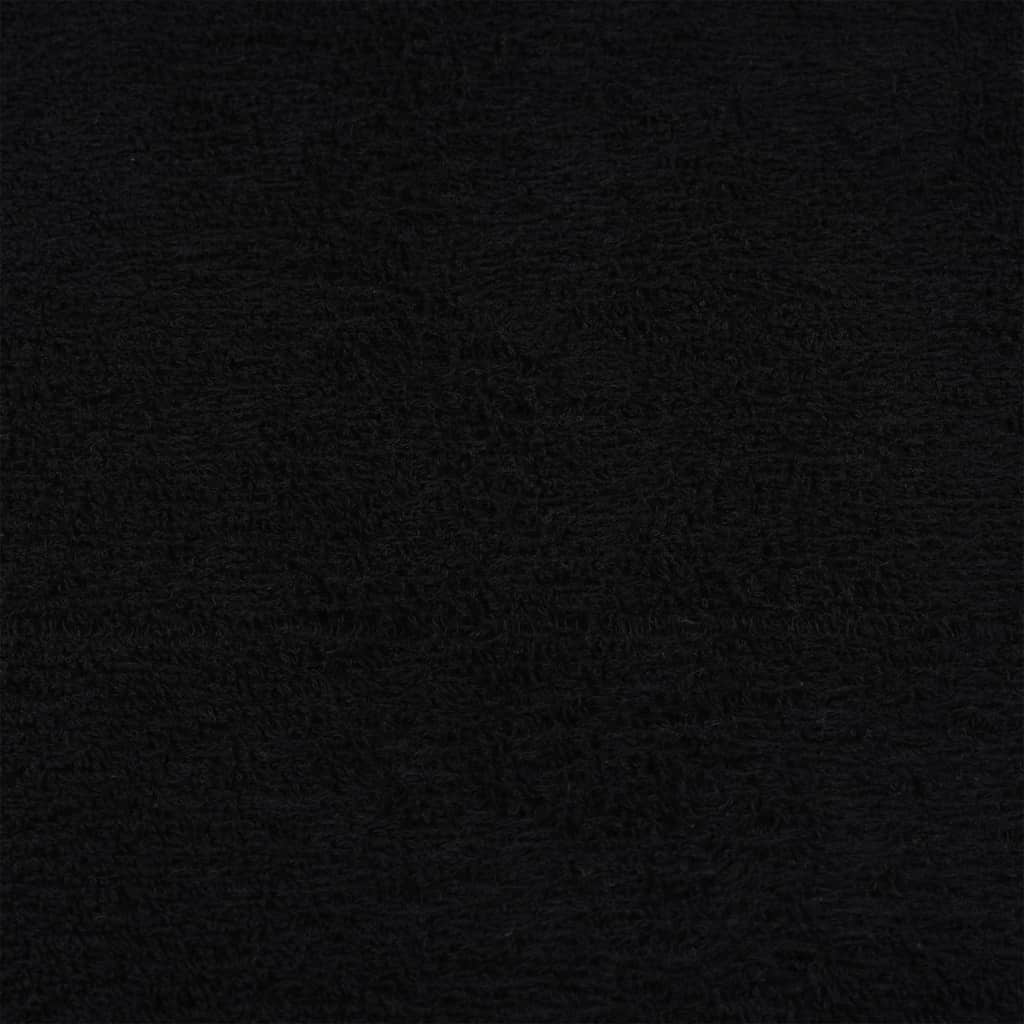 Bath towels FROGN 2 pcs. Black 100x150 cm 360 gsm