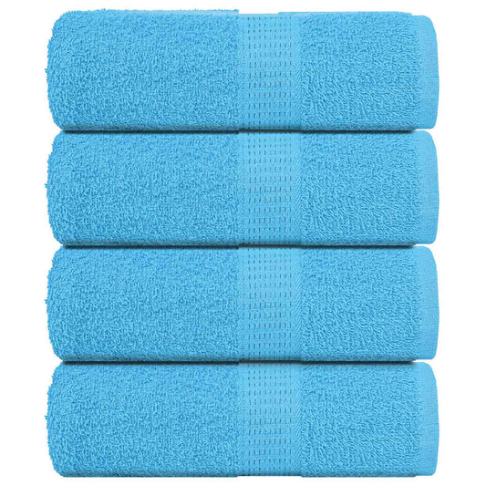 Washcloths FROGN 4 pcs. Turquoise 30x30 cm 360 gsm