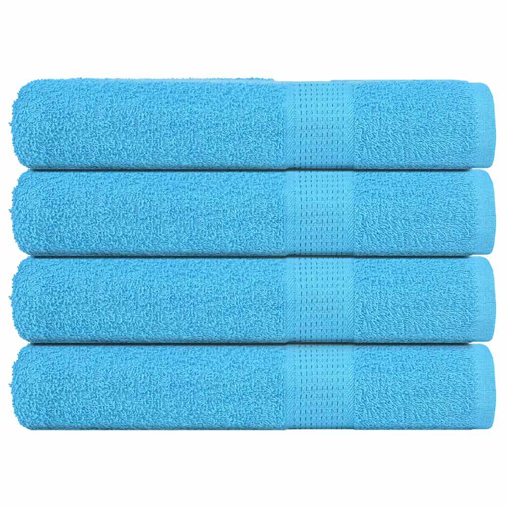 Saunatücher FROGN 4 Stk. Türkis 80x200 cm 360 g/m²
