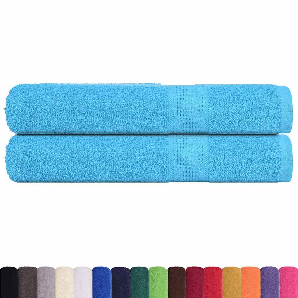 Handtücher FROGN 2 Stk. Türkis 100x200 cm 360 g/m²