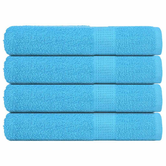 Serviettes FROGN 4 p. Turquoise 100x200 cm 360 g/m²