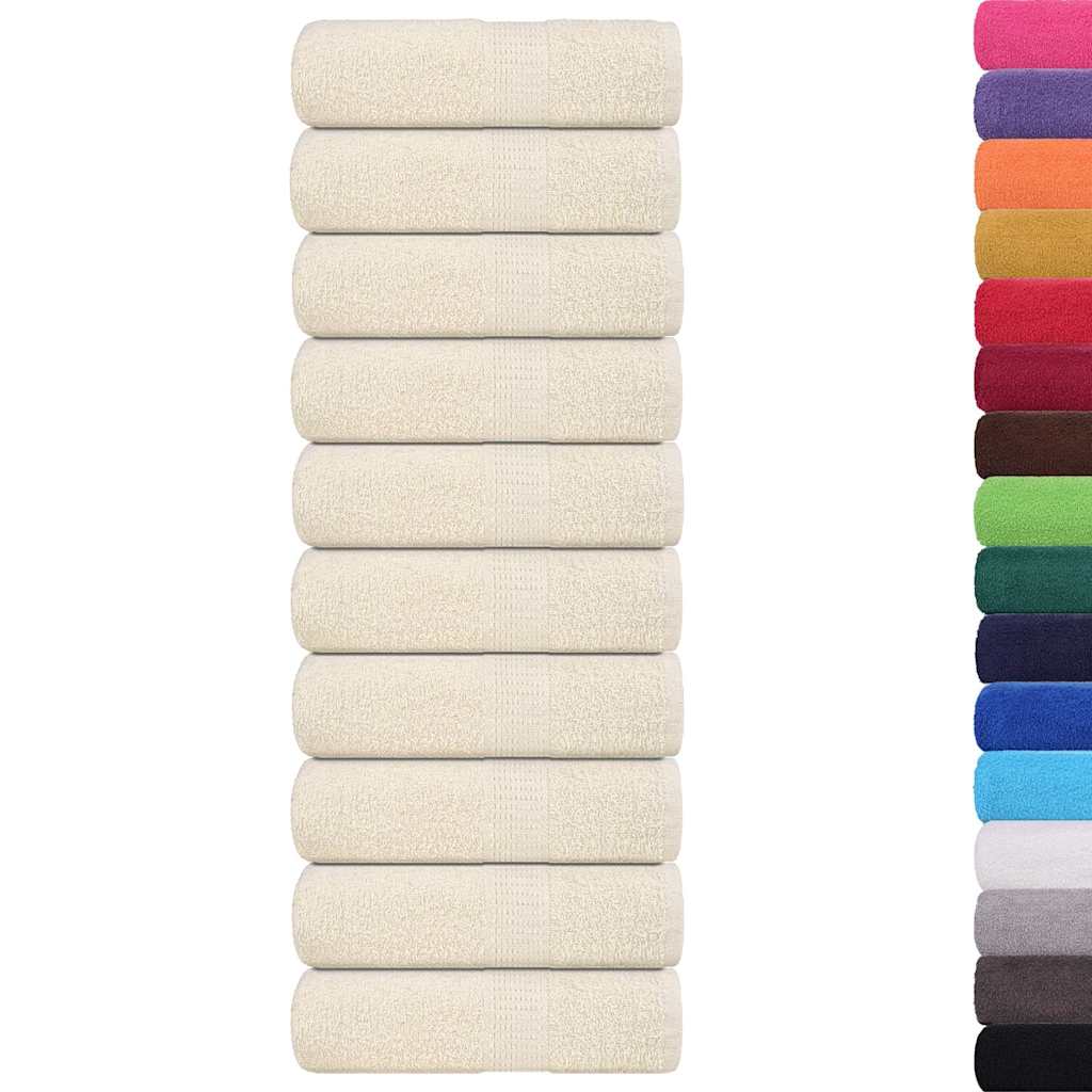 Washcloths FROGN 10 pcs. Cream 30x30 cm 360 gsm