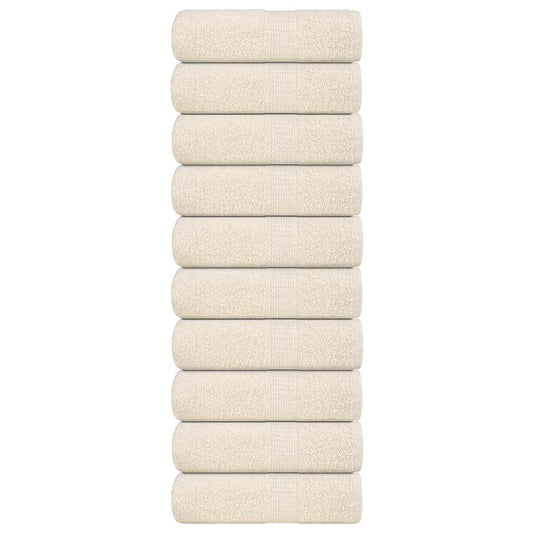 Guest Towels FROGN 10 pcs. Cream 30x50 cm 360 g/m²